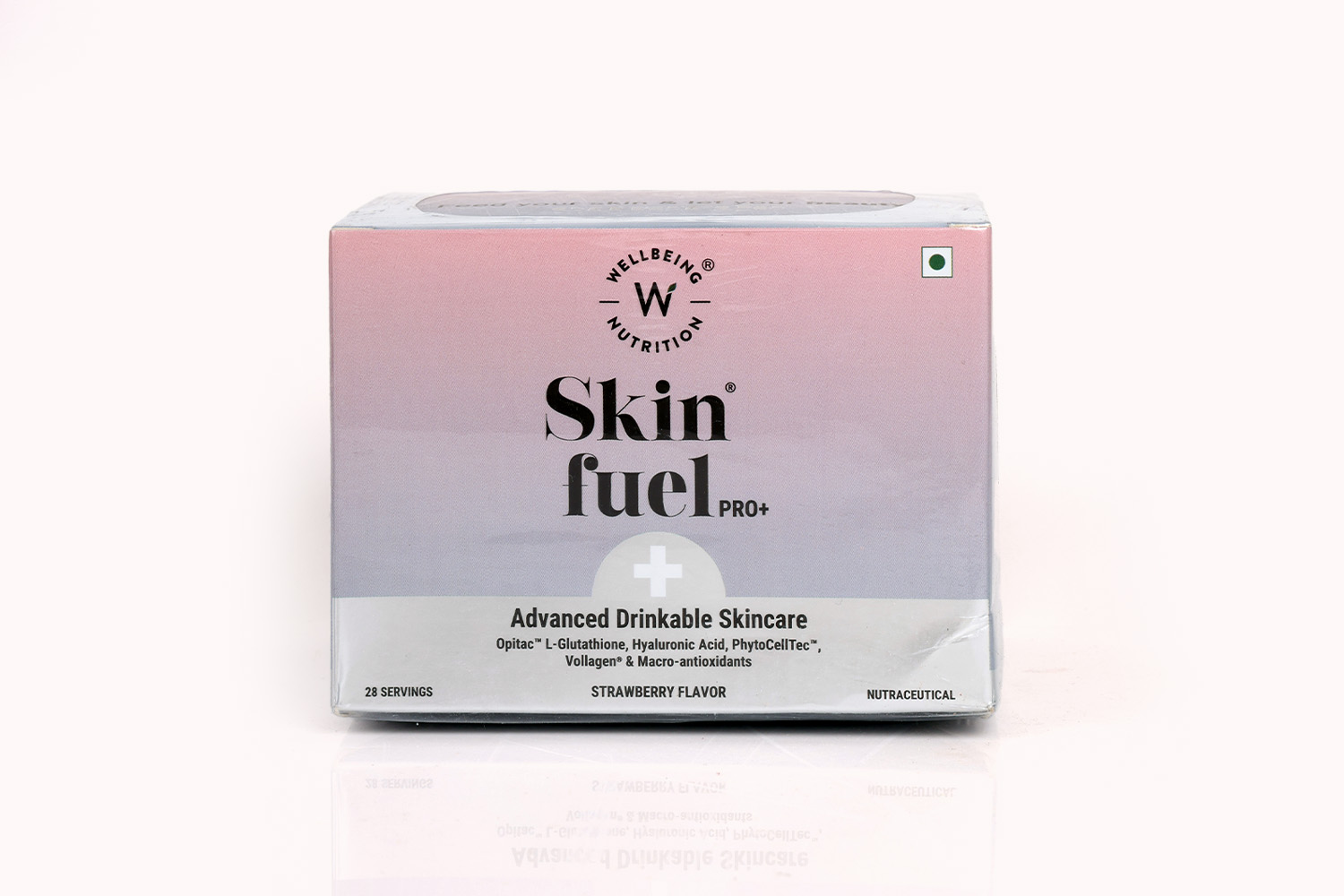Wellbeing Nutrition Glutathione Skin Fuel Pro+ Strawberry Flavour